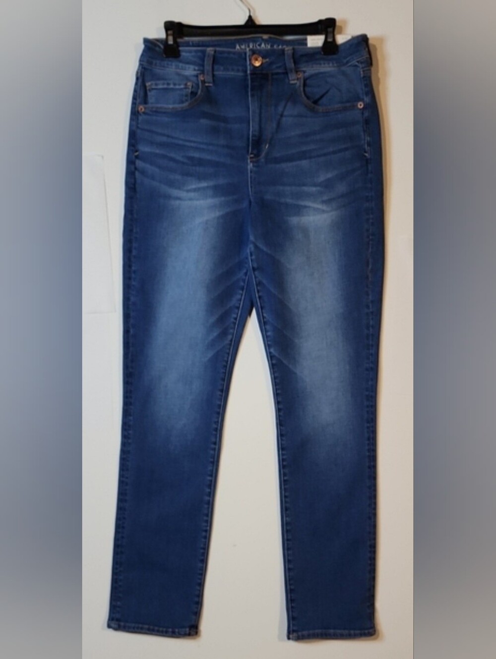 Americam Eagle Hi Rise Skinny Super Stretch Jeans NWT Size 12 Regular